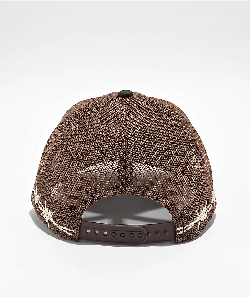 BGK Radioactive Murder She Wrote Brown Trucker Hat