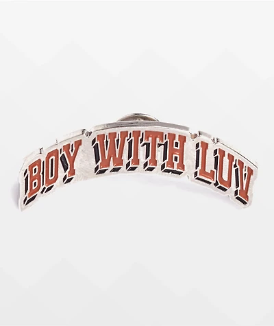 BTS Varsity Boy With Luv Pin