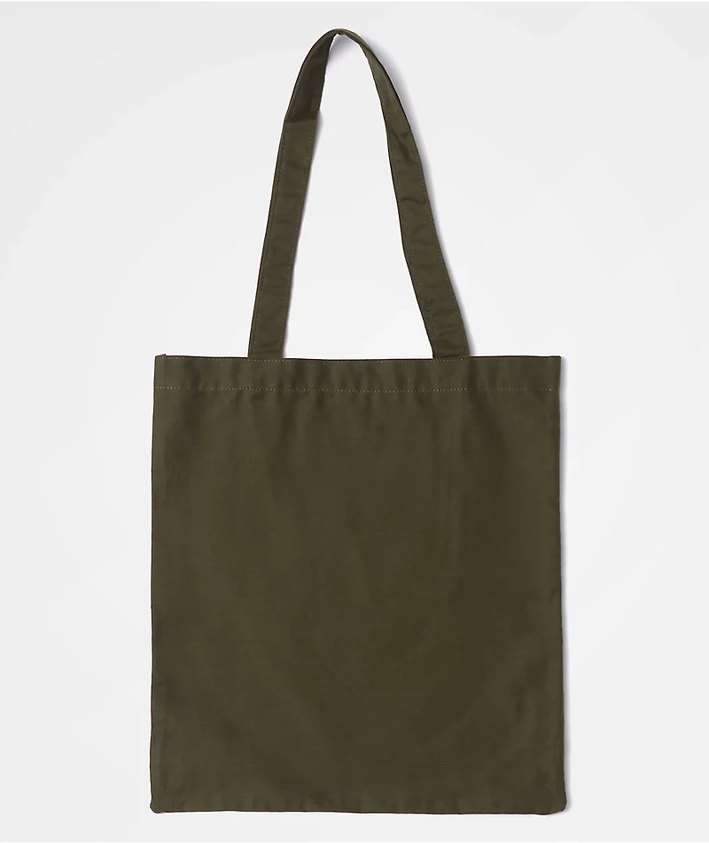 BTS Varsity DNA Olive Green Tote Bag