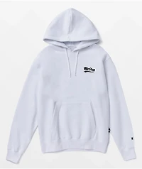 BTS Varsity Mic Drop White Hoodie