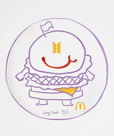 BTS x McDonald's Jung Kook Saucy Cushion
