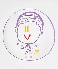 BTS x McDonald's V Saucy Cushion