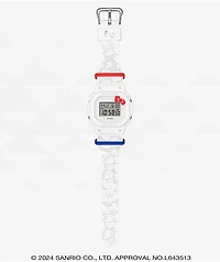 Baby-G x Hello Kitty BGD565KT-7 White Digital Watch