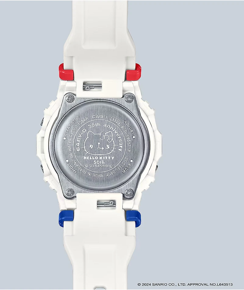 Baby-G x Hello Kitty BGD565KT-7 White Digital Watch