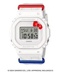 Baby-G x Hello Kitty BGD565KT-7 White Digital Watch