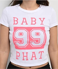 Baby Phat 99 White Crop T-Shirt