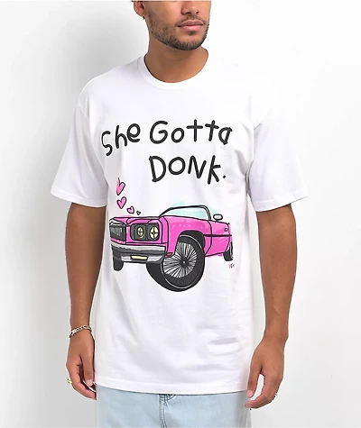 Back 2 School Special Donk Two White T-Shirt