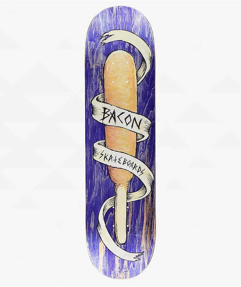 Bacon Deep Fried 8.0" Skateboard Deck
