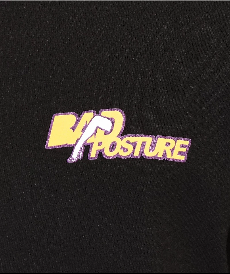 Bad Posture Magic The Air Black T-Shirt