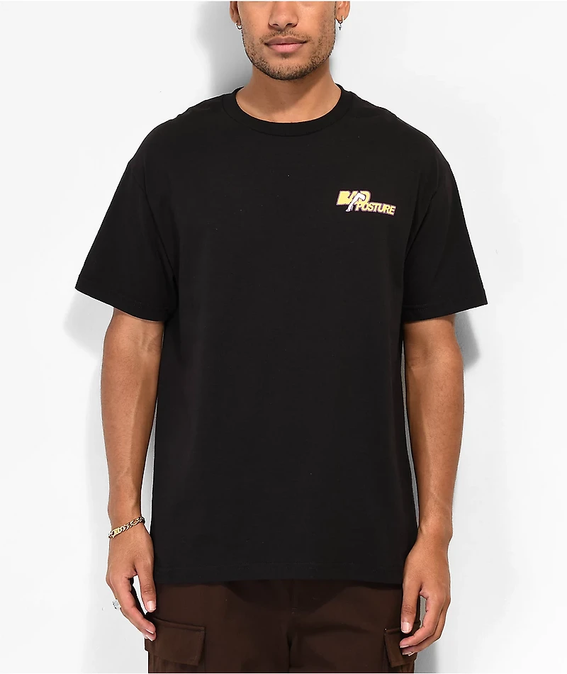 Bad Posture Magic The Air Black T-Shirt