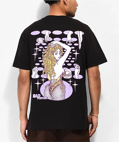 Bad Posture Magic The Air Black T-Shirt