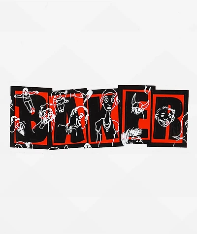 Baker Assorted Sketch Logo Sticker