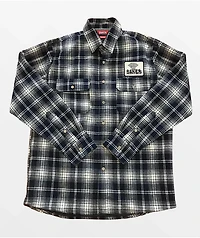 Baker Black & White Flannel Jacket