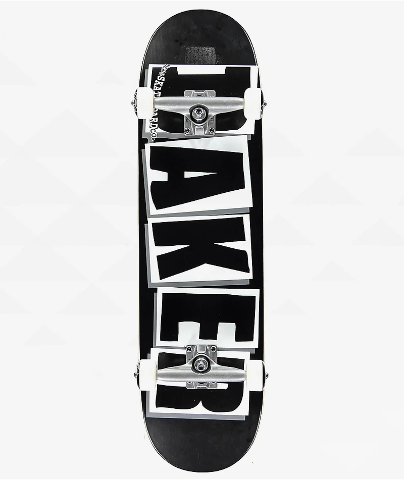 Baker Black Logo 8.5" Skateboard Complete