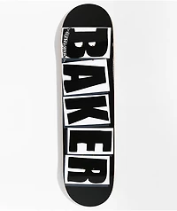 Baker Brand Logo Black & White 8.0" Skateboard Deck