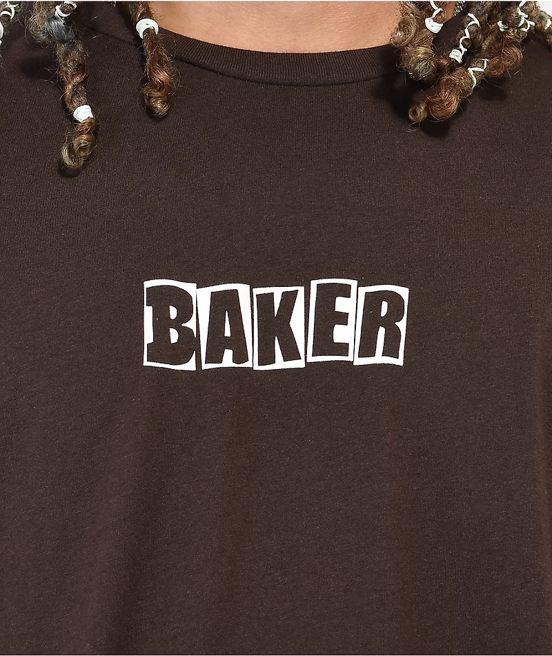 Baker Brand Logo Brown T-Shirt