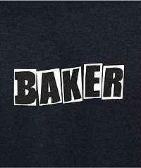 Baker Brand Logo Navy Long Sleeve T-Shirt