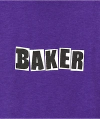 Baker Brand Logo Purple T-Shirt