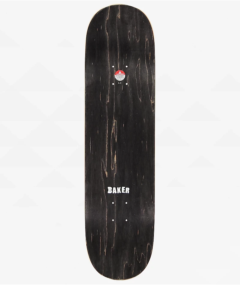 Baker Brand Logo Veneers 8.5" Skateboard Deck