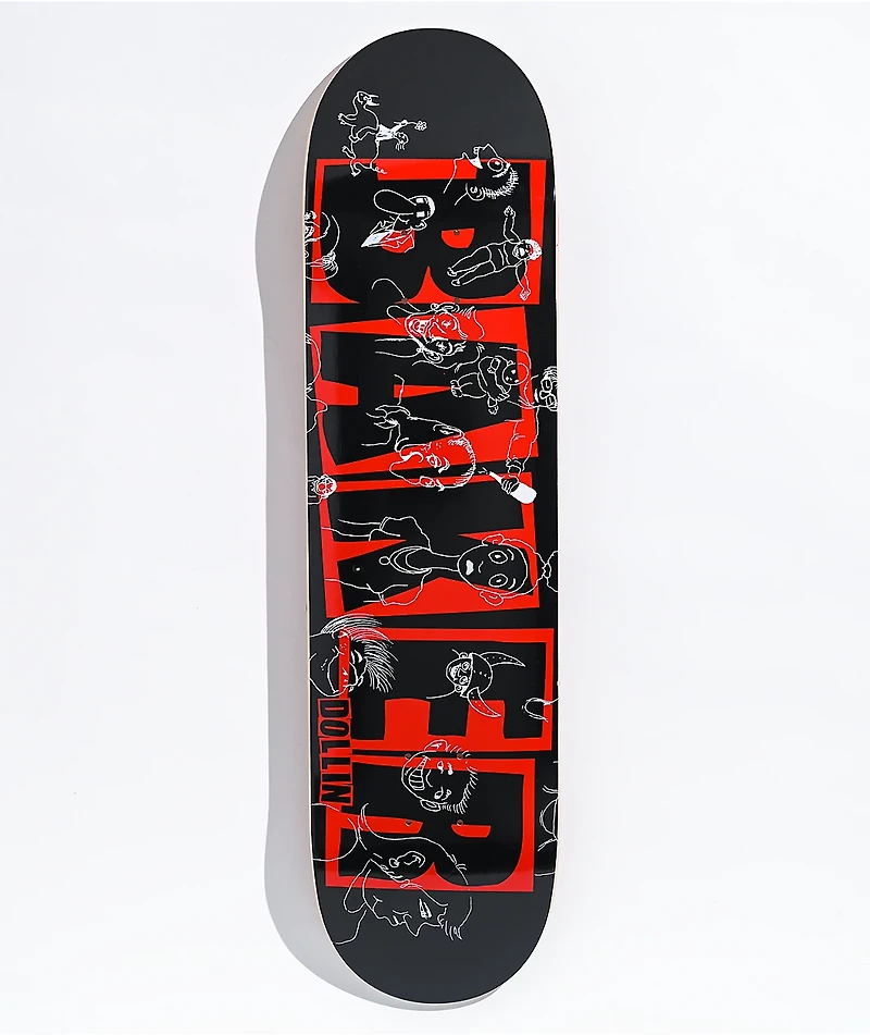 Baker Dollin Sketch Brand Logo 8.0" Skateboard Deck