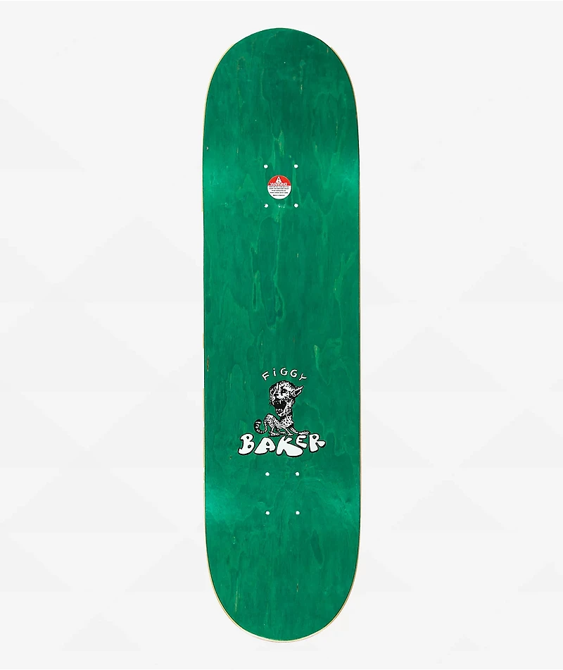 Baker Figgy Big Cats 8.5" Skateboard Deck