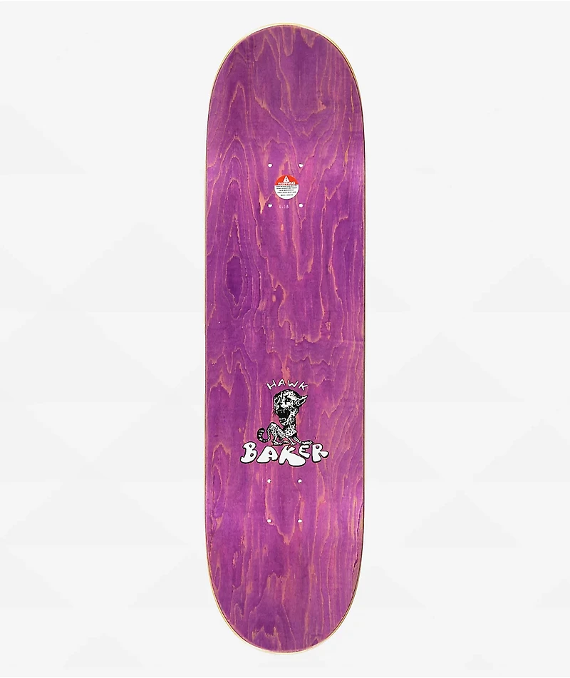 Baker Hawk Big Cats 8.38" Skateboard Deck