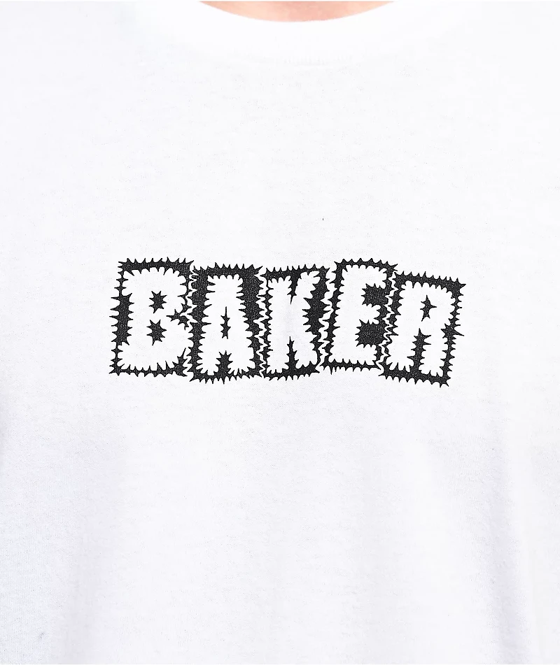 Baker Library Card White T-Shirt