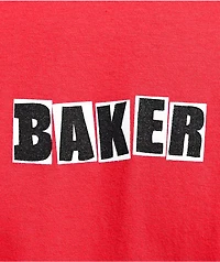 Baker Logo Red Wash T-Shirt