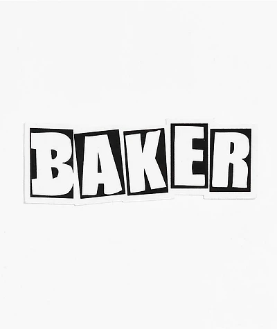 Baker Logo Sticker