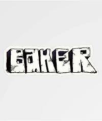 Baker Multi Sketch Logo Sticker