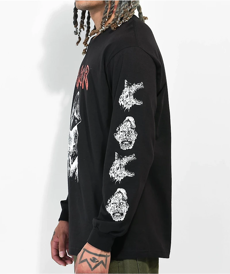 Baker Nun Black Long Sleeve T-Shirt