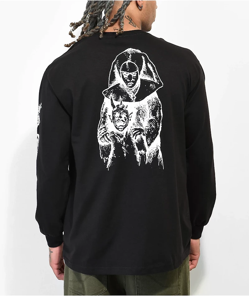 Baker Nun Black Long Sleeve T-Shirt