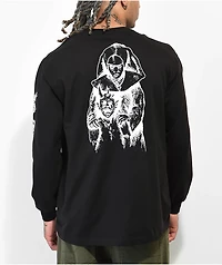 Baker Nun Black Long Sleeve T-Shirt