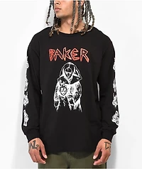 Baker Nun Black Long Sleeve T-Shirt