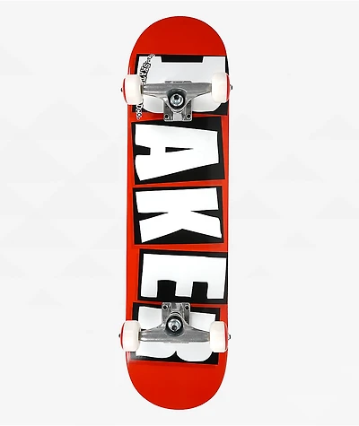 Baker Red & White Logo 7.75" Skateboard Complete