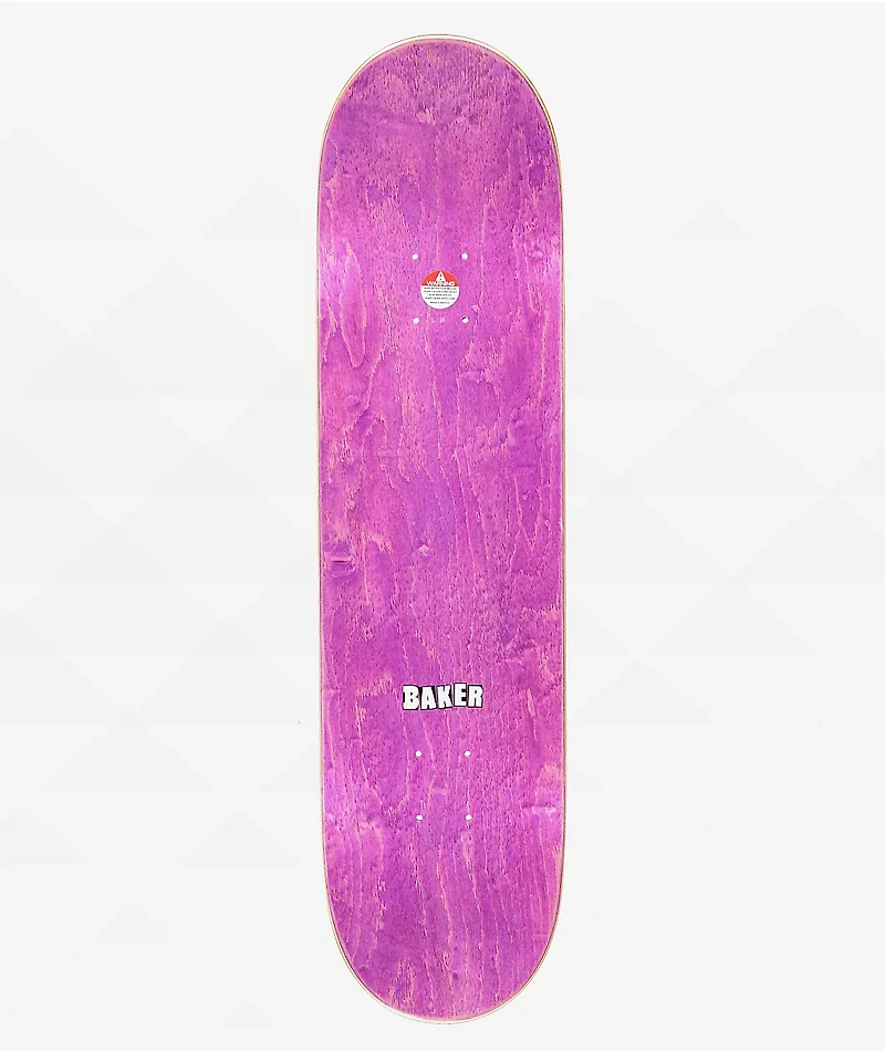Baker Reynolds Jollyman Lives 8.125" Skateboard Deck
