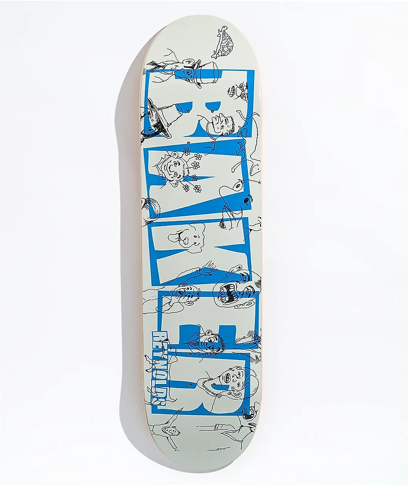 Baker Reynolds Sketch Brand Logo 8.25" Skateboard Deck