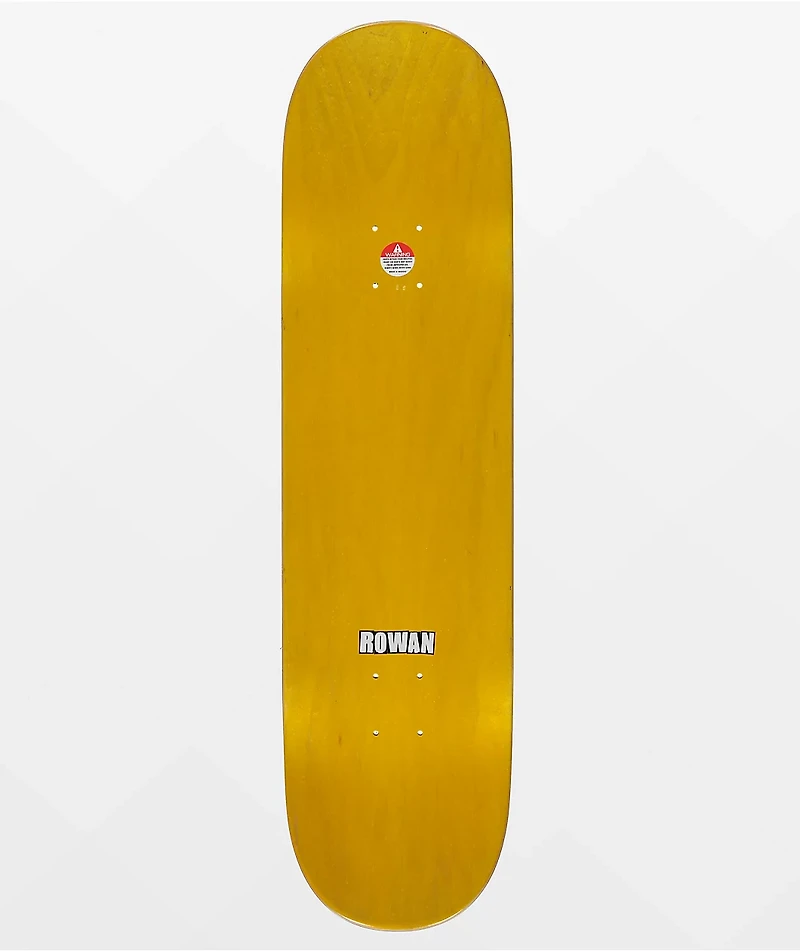 Baker Rowan Part Machine 8.5"  Skateboard Deck