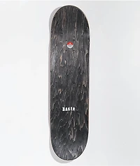 Baker White Brand Logo 8.25" Skateboard Deck