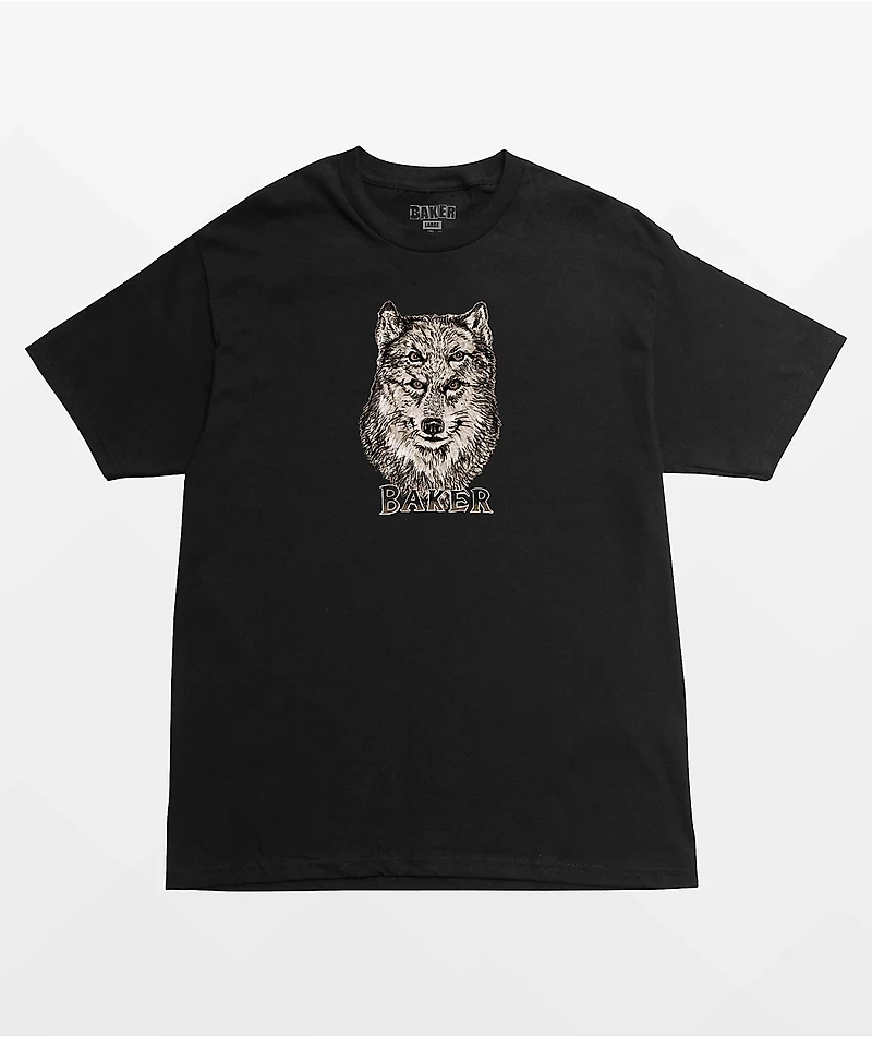 Baker Wolf Black T-Shirt