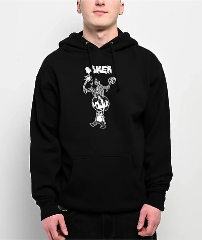 Baker World Crusher Black Hoodie