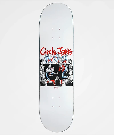 Baker x Circle Jerks T-Funk 8.25" Skateboard Deck