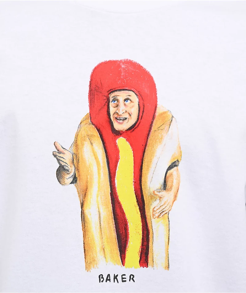 Baker x Tim Robinson Raandom White T-Shirt