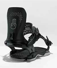 Bataleon Chaos Asymwrap Black Snowboard Bindings 2023