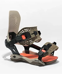 Bataleon Chaos Asymwrap Sand Snowboard Bindings 2023