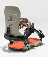 Bataleon Chaos Asymwrap Sand Snowboard Bindings 2023