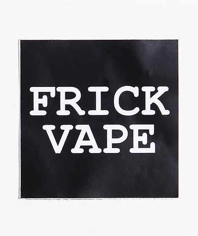 Baylen Frick Vape Black Sticker
