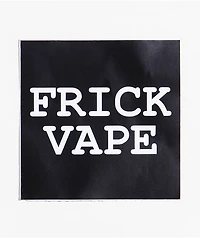 Baylen Frick Vape Black Sticker