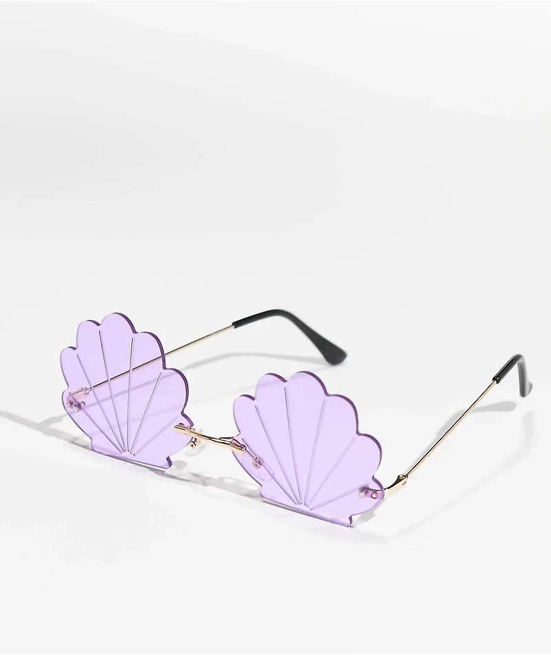 Beachy Purple Sunglasses