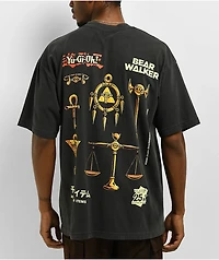 Bear Walker x Yu-Gi-Oh! Millennium Items Black T-Shirt